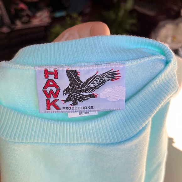 NWT woman’s HAWK western Montana Ranch rodeo club made in the USA sweatshirt - Picture 2 of 16